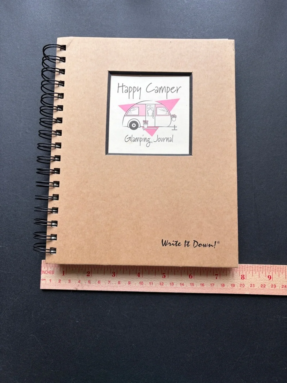 Journals Unlimited Happy Camper Glamping Journal